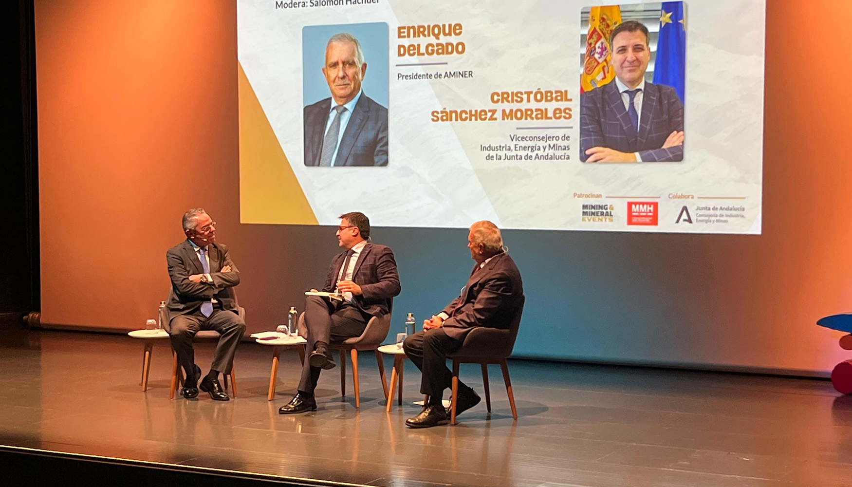 Debate sobre miner�a andaluza, con la participaci�n de Crist�bal S�nchez, viceconsejero de Industria...