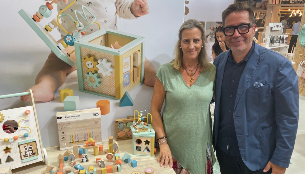 M� Fernanda Ferrandis, CEO, y Oscar Vicas, director comercial de Saro