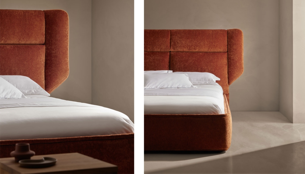 Flow se distingue por sus volum�tricas 'alas' laterales que envuelven al usuario, generando un espacio �ntimo y protector...