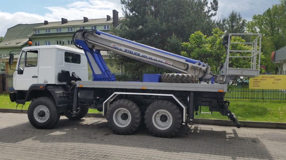 Multitel 20 ALU em ve�culo 6x6 MAN