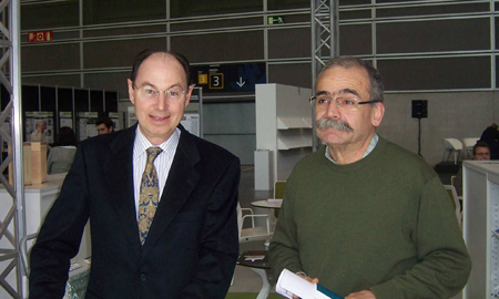 Rafael Vzquez, presidente de la Agrupacin Comunidad Valenciana, y Antonio Garca Laespada, miembro de Comit Tcnico