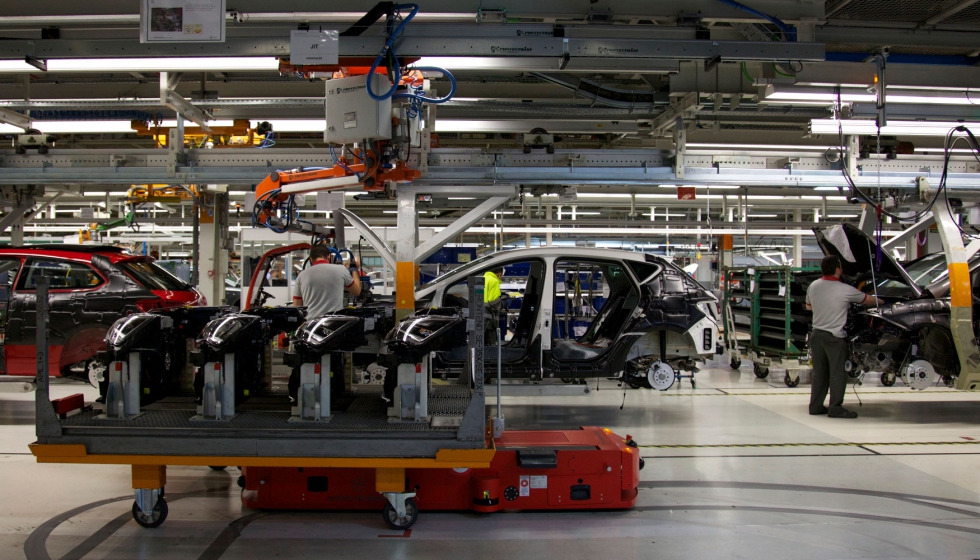 Planta de producci�n de Seat en Martorell