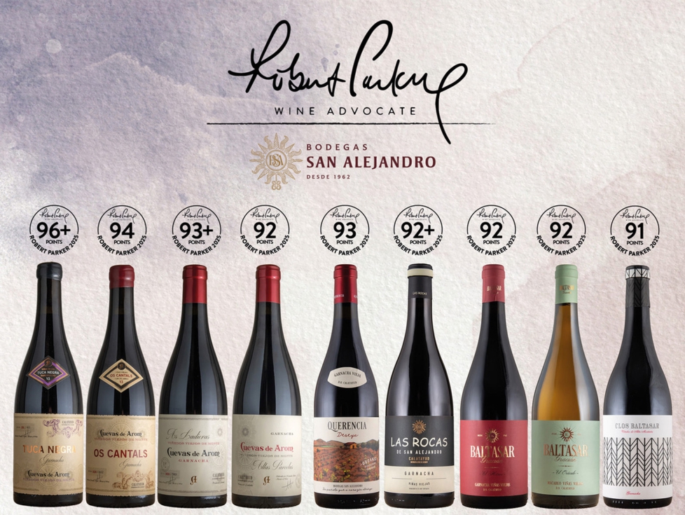 Nueve referencias de sus 1.000 hect�reas de vi�edo han conseguido superar los 90 puntos