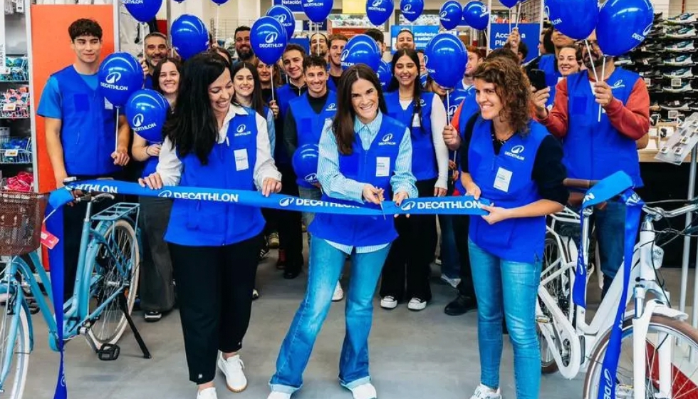 Inauguraci�n de Decathlon en el centro de Palma de Mallorca