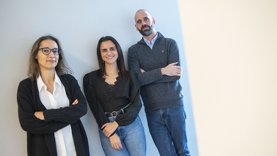 S�cios-fundadores da DIMERA: Ana Pires, C�tia Guarda e Jo�o Caseiro. 
� Ricardo Gra�a