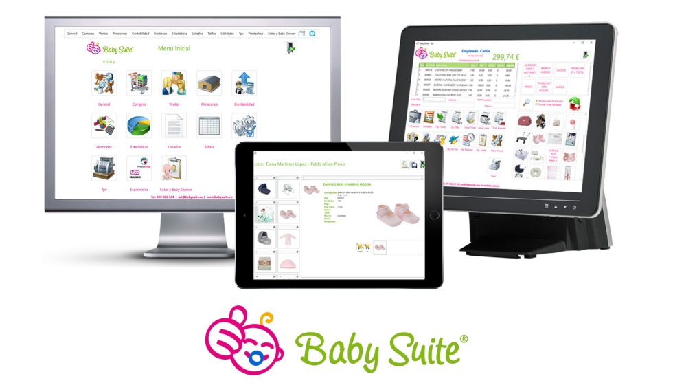 Software especializado, de BABY SUITE