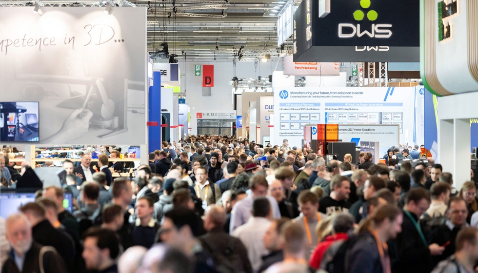 Vista general de los pabellones durante Formnext 2025. Foto: Formnext Mesago, Mathias Kutt