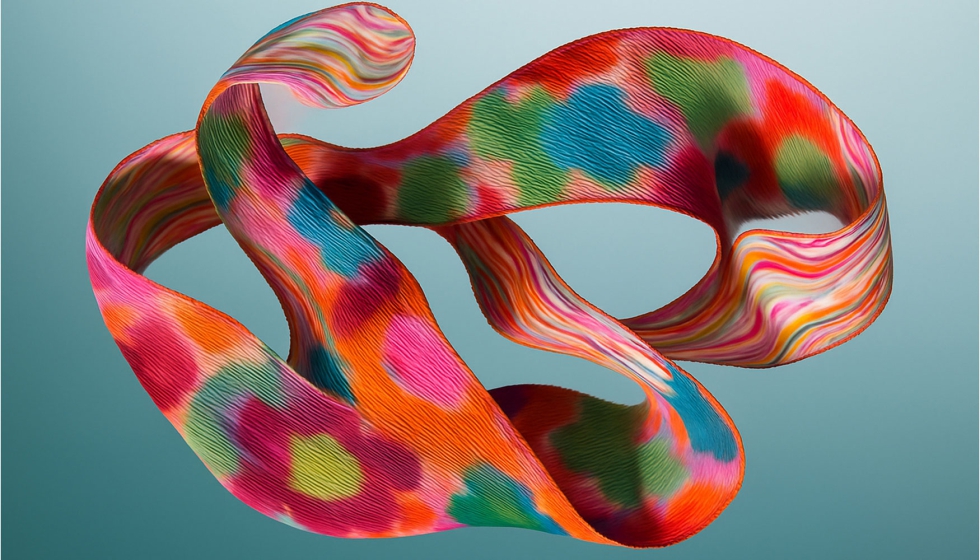 Imagen generada por IA de Alcova para Heimtextil 2026, con indicaciones relacionadas con las pr�ximas tendencias textiles...