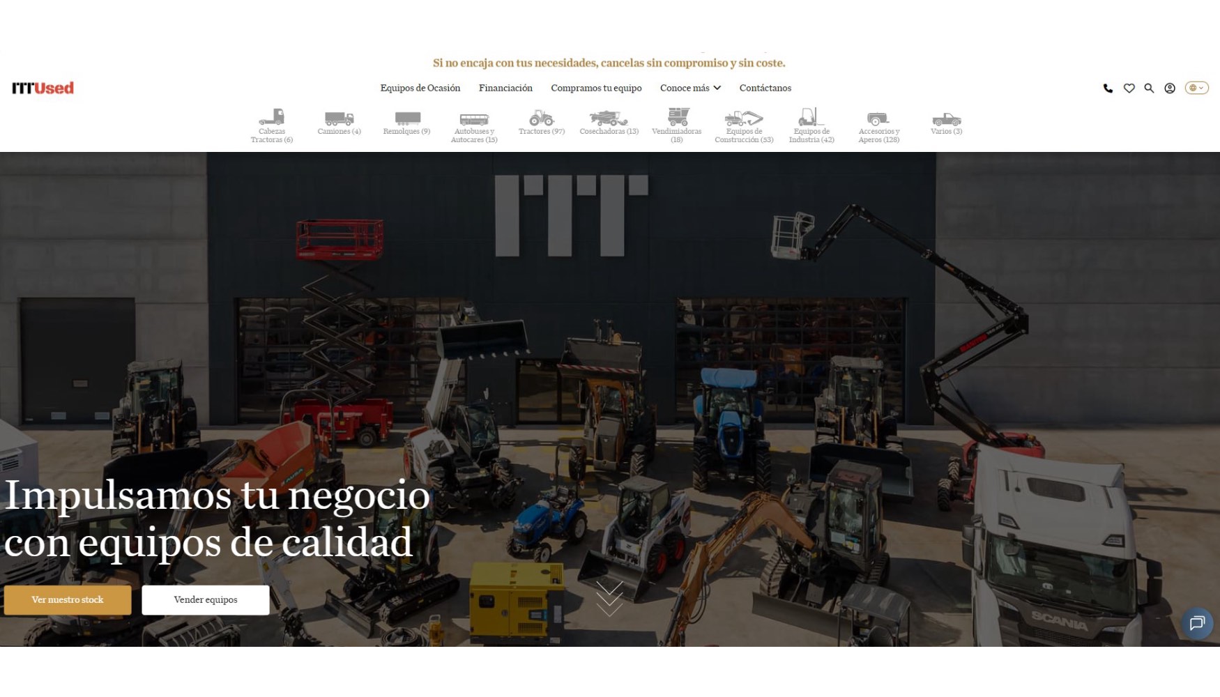 Nueva web de ITT Used