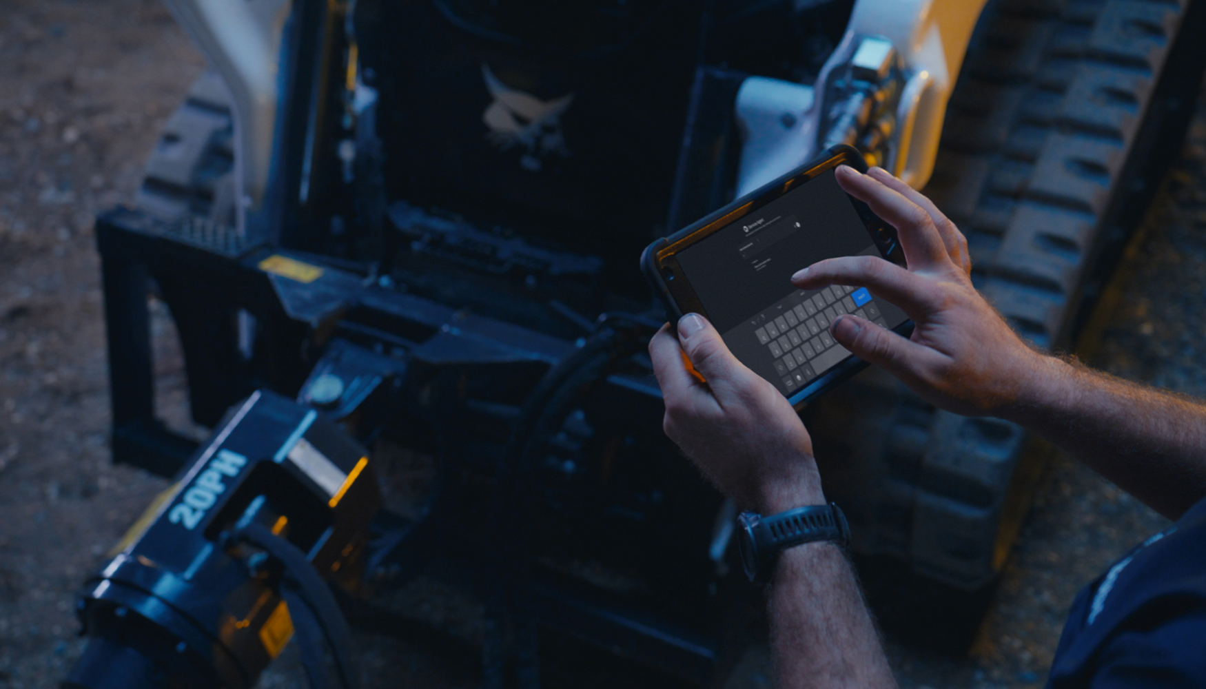 La inteligencia artificial llega a las m�quinas Bobcat en la feria CES 2026