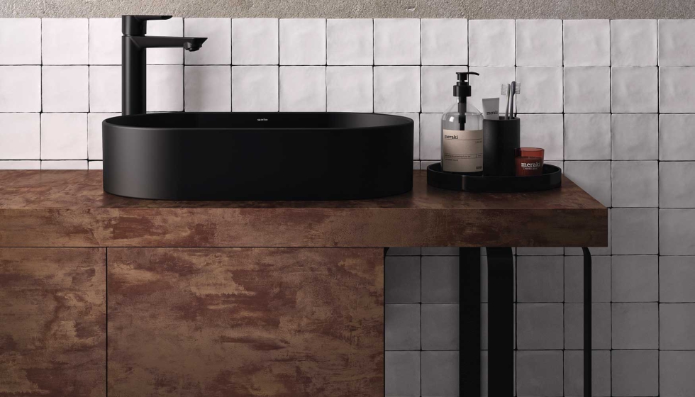 Dentro de la colecci�n Gala se encuentra el modelo Kemet con una silueta ovalada ofrece una soluci�n muy original para ba�os y aseos modernos...