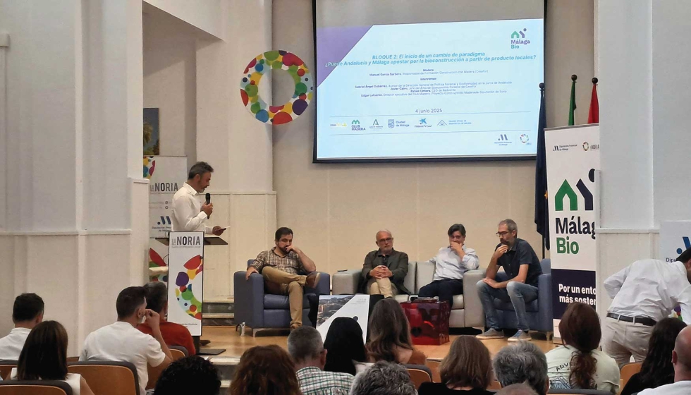 Presencia de Club Maderaula en M�laga Bio, un encuentro sobre bioconstrucci�n prefabricada e industrializada