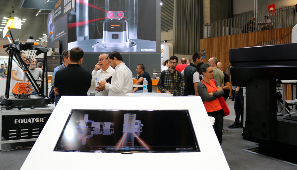 Los visitantes que se acerquen al stand de Renishaw en BIEMH podr�n conocer tambi�n soluciones en fabricaci�n aditiva met�lica...