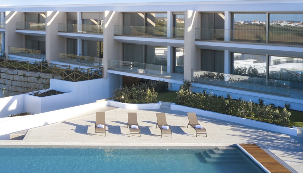 Peralta Plaza Residence en Portugal ha obtenido el premio Oro en dise�o urbano y residencial (Arquitectura). Foto: Obrana...