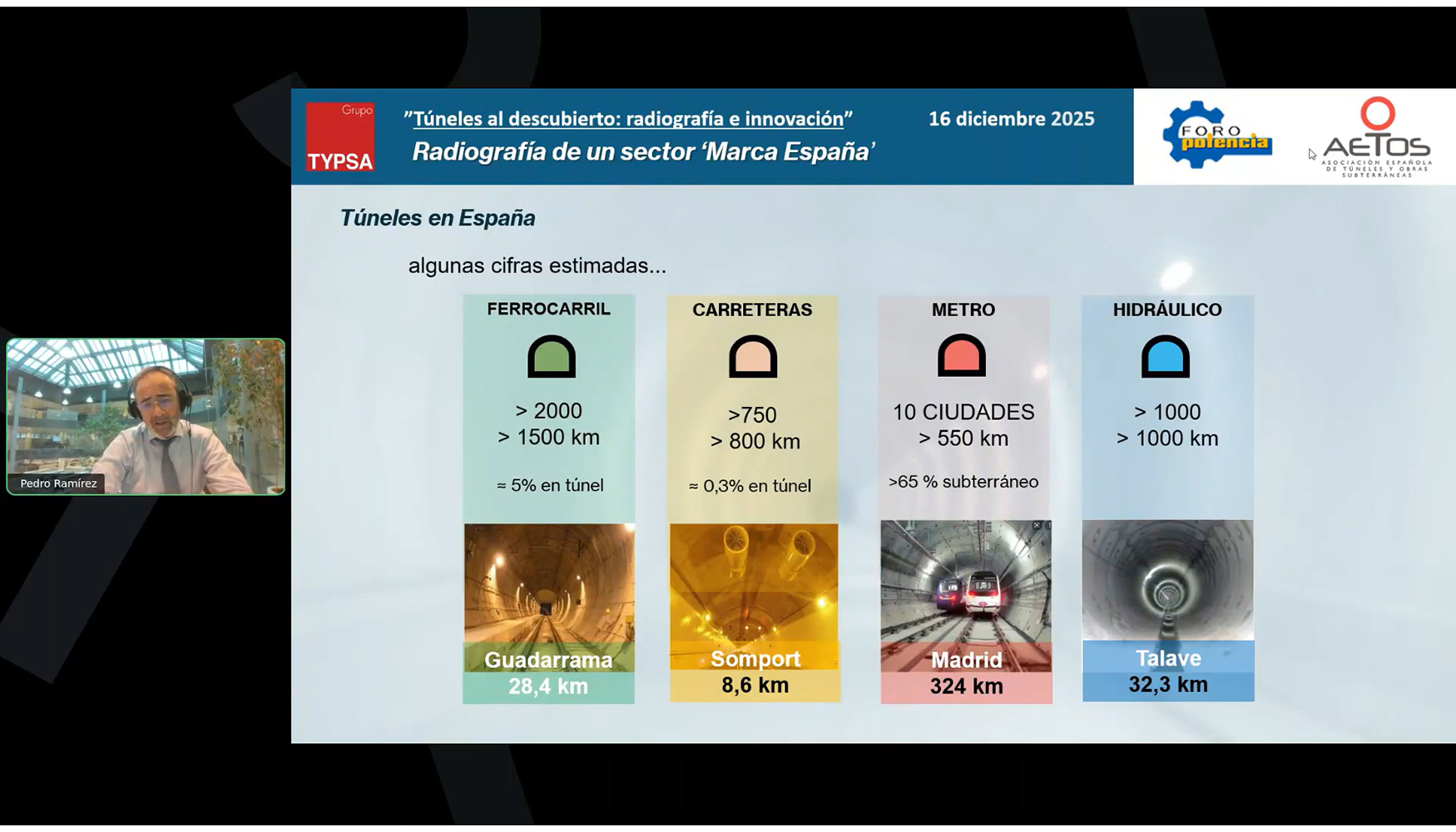 Pedro Ram�rez, vicepresidente de Aetos y director t�cnico de Geotecnia de Typsa