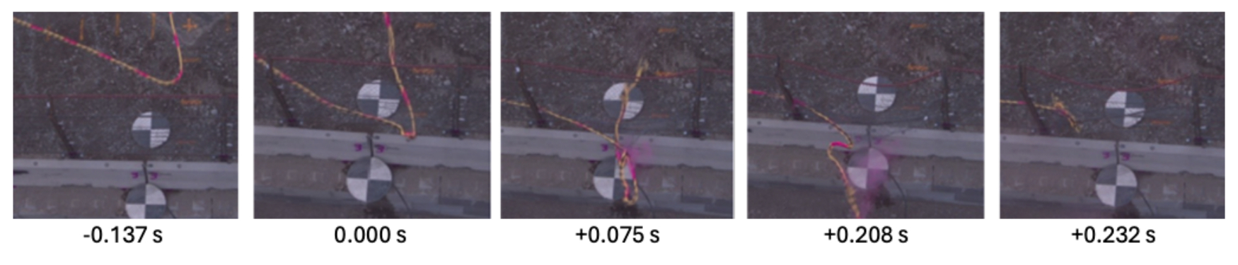 Fig. 11. Im�genes secuenciales del ensayo inicial