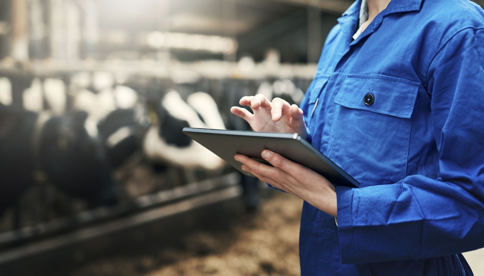 Trabajo digital en una exploaci�n