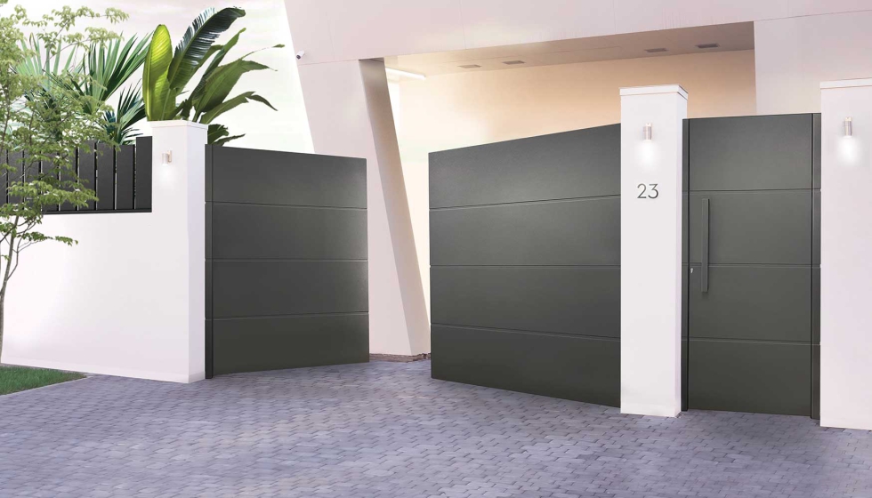 Las cancelas de aluminio soldado premium de Grupo Marver ofrecen calidad, durabilidad y confianza