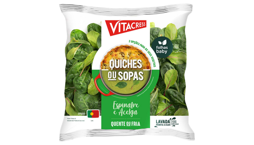 Exemplo de produto desenvolvido pelo parceiro Vitacress, no �mbito da Agenda VIIAFOOD (cr�ditos da imagem: Vitacress)