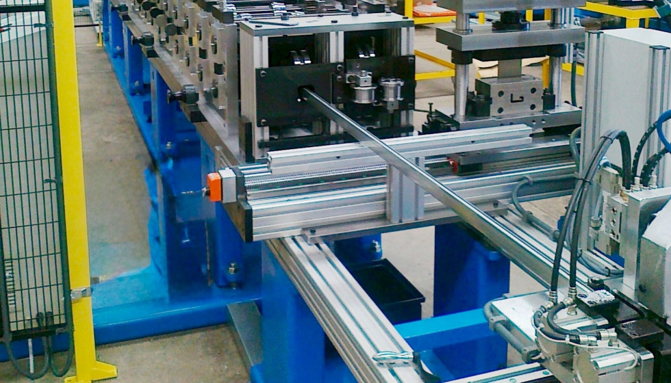 Linha de produ��o de refor�os da STAM Espanha