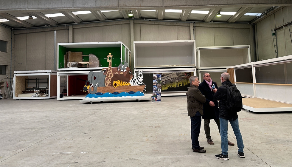 Imagem da nave disponibilizada pela Zarca para acolher a primeira co-factory da Europa