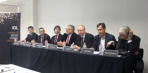 Mesa de participantes en el Foro Supply Chain, celebrado en la sede de la Fundacin Icil en Barcelona