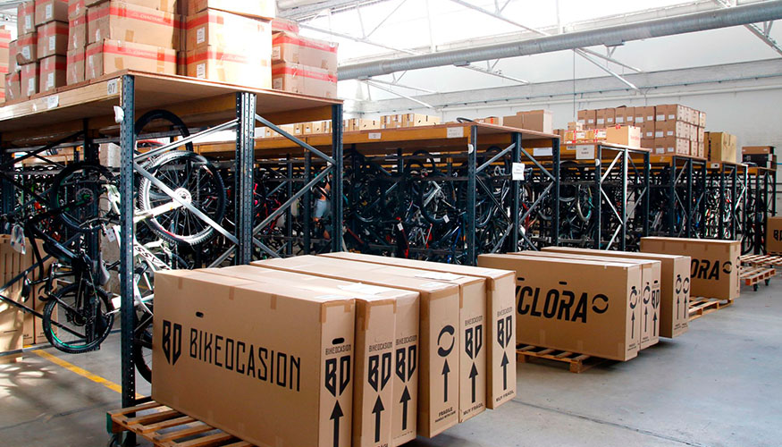 Imagen del interior de las instalaciones de Bike Ocasi�n en Terrassa