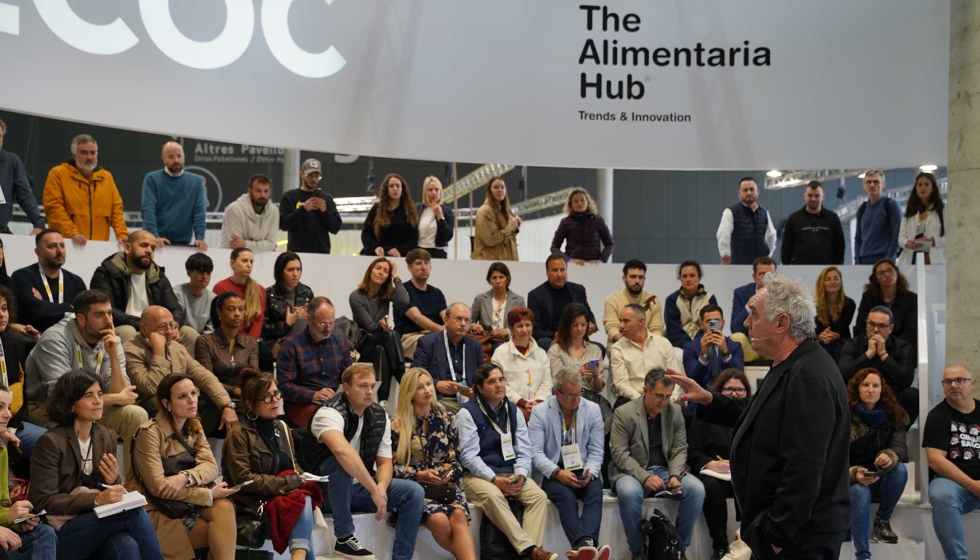 El espacio The Alimentaria Hub tienen lugar foros, seminarios y talleres