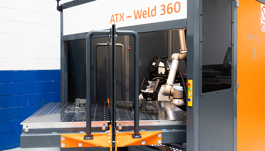 La c�lula de soldadura robotizada ATX-Weld ofrece ventajas a las pymes como la mejora de la productividad, la reducci�n de errores...