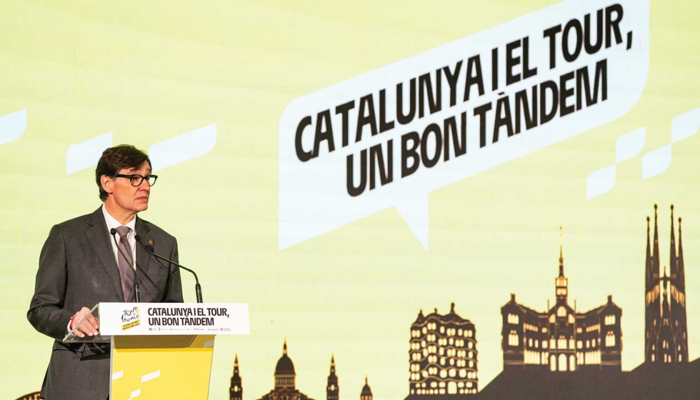 El presidente de la Generalitat, Salvador Illa...