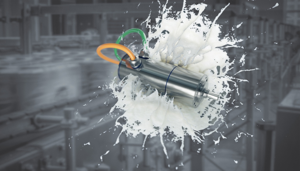 Servomotores, em a�o inoxid�vel, das s�ries PSH.. e CM2H..