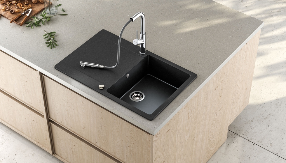 Nuevo monomando extra�ble ca�o recto referencia FRV61209 45. Tambi�n disponible en acabado negro mate