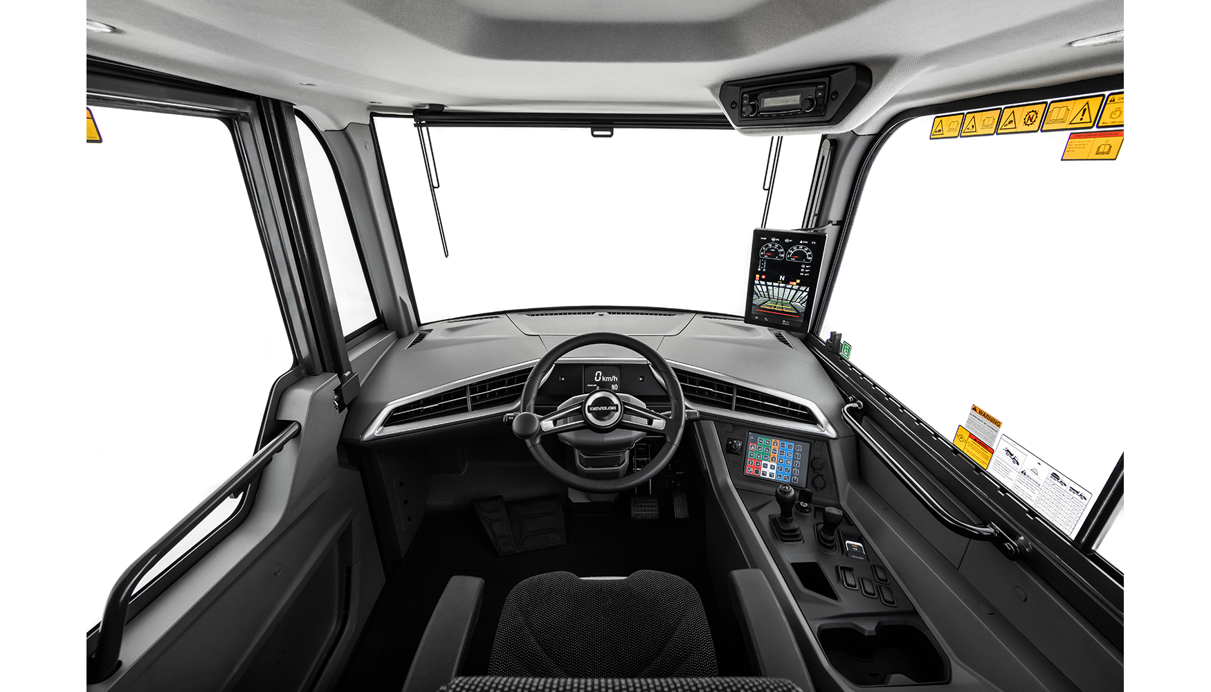 Vista interior de la nueva cabina