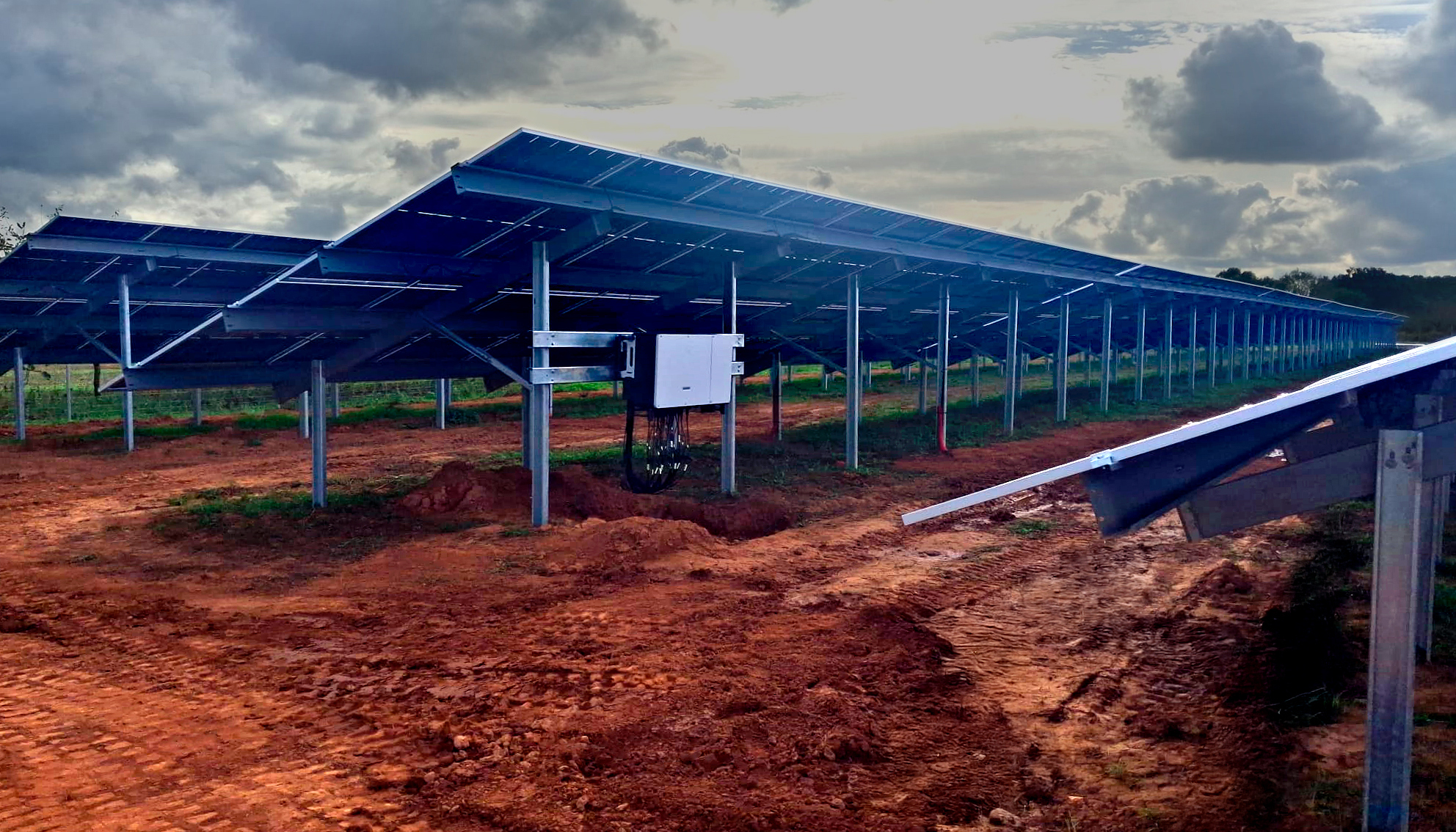 Planta fotovoltaica ubicada en Punta Vela (Benlloc), en la provincia de Castell�n, construida por Valfortec