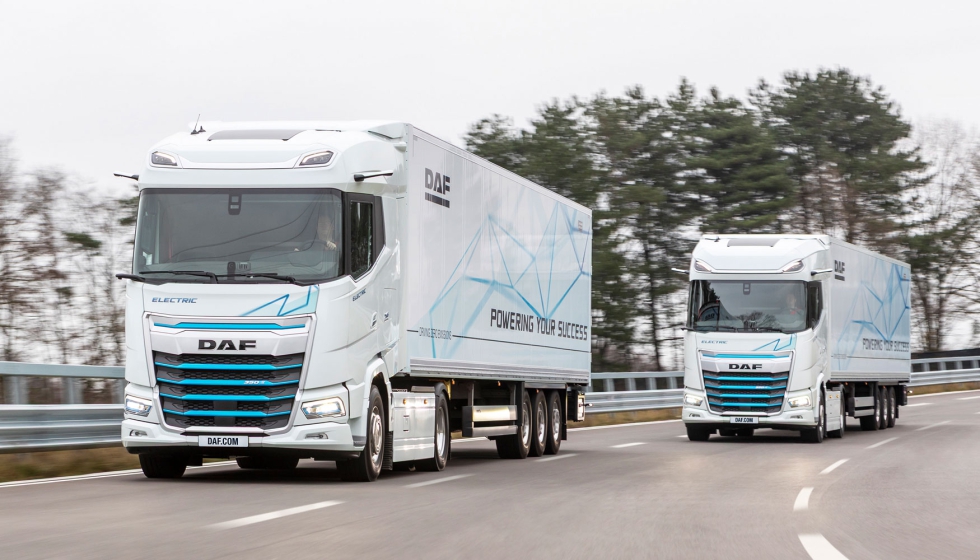 Los nuevos DAF XG y XG+ Electric destacan por sus cabinas de gran volumen y su autonom�a sin emisiones