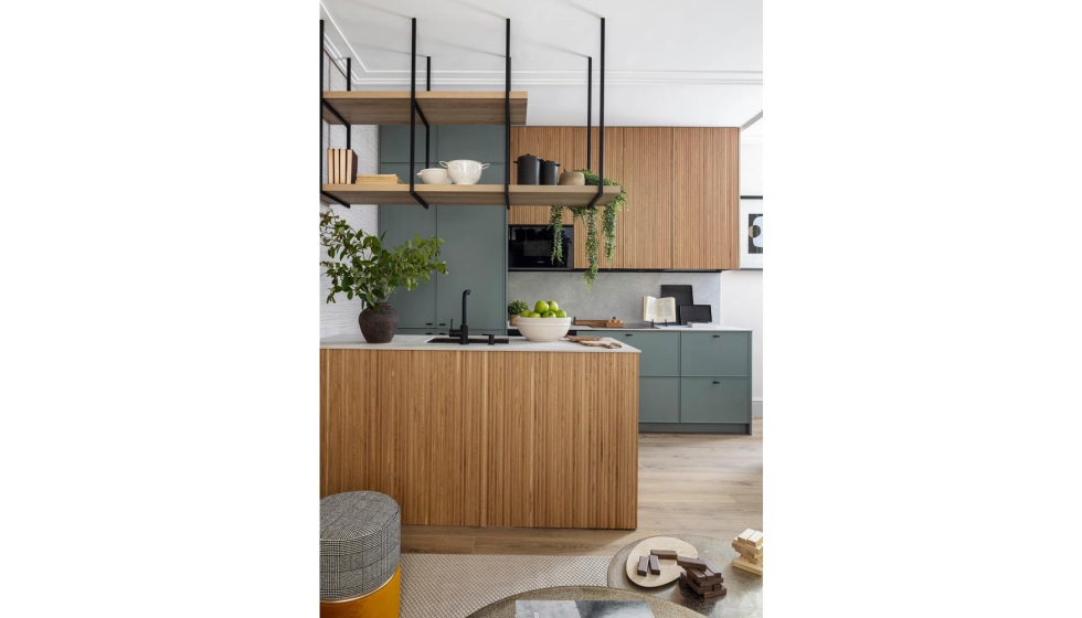 La est�tica de esta vivienda de planta abierta combina un lenguaje contempor�neo con toques industriales...