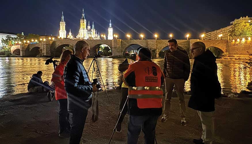 Los t�cnicos municipales han implantado fot�metros fijos en puntos clave de la ciudad para analizar con c�maras m�viles el niel de contaminaci�n...