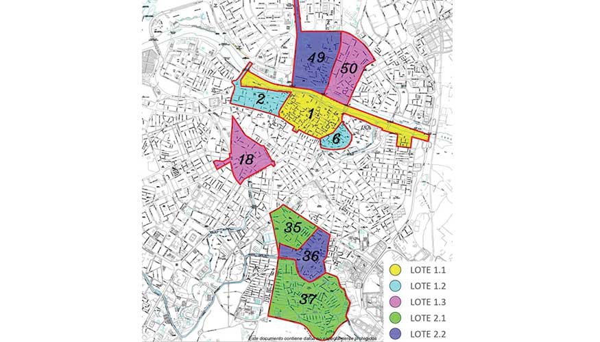 Para facilitar su ejecuci�n, la licitaci�n del proyecto Reluzes se estructur� en cinco lotes, correspondientes a cinco zonas geogr�ficas de la ciudad...