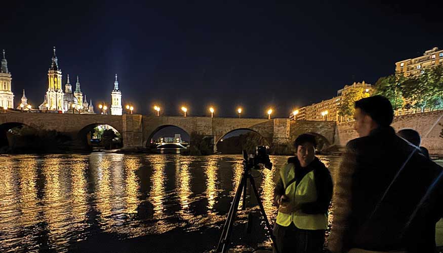 La auditor�a corri� a cargo Lum�nica Ambiental, junto a t�cnicos del Servicio de Alumbrado P�blico municipal