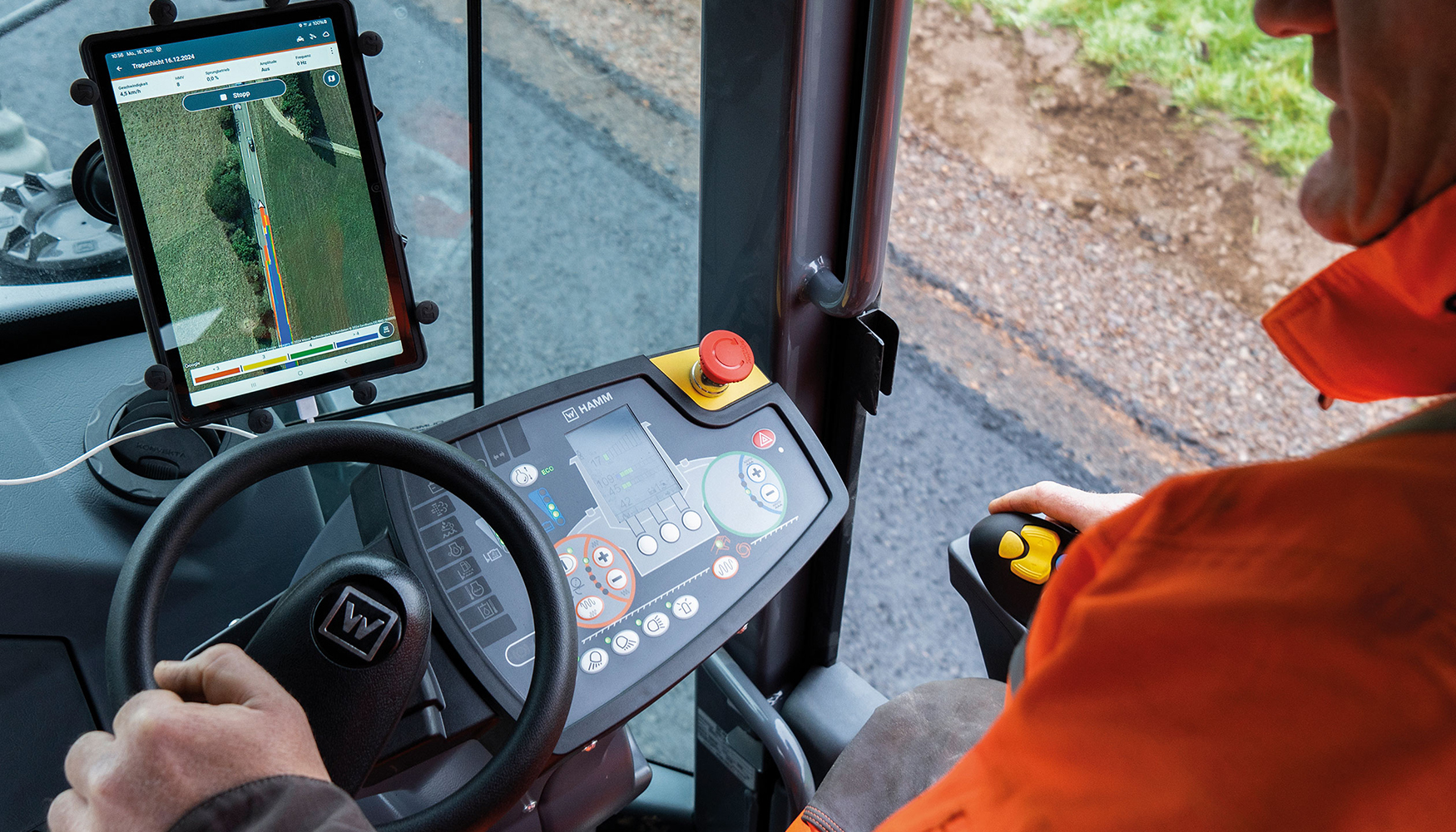 La aplicaci�n para Android Track Assist informa al usuario sobre los par�metros m�s importantes