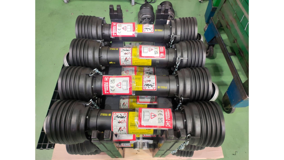 Transmisiones agr�colas listas para entregar