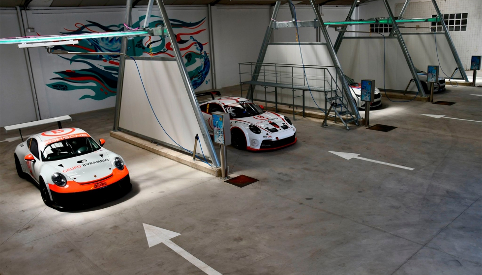 AquaBox Cuenca refuerza su oferta con cinco boxes de lavado a presi�n de uso aut�nomo, equipados con programas de espuma activa, lavado con lanza...