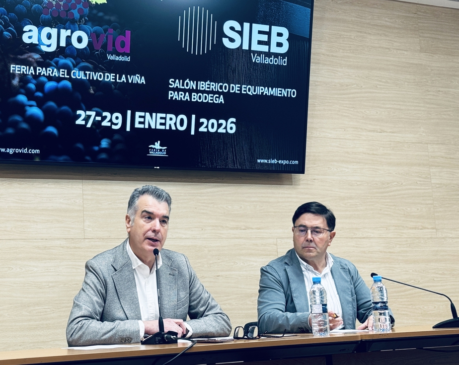 Alberto Alonso, director de Feria de Valladolid, y Jos� Antonio Rubio...