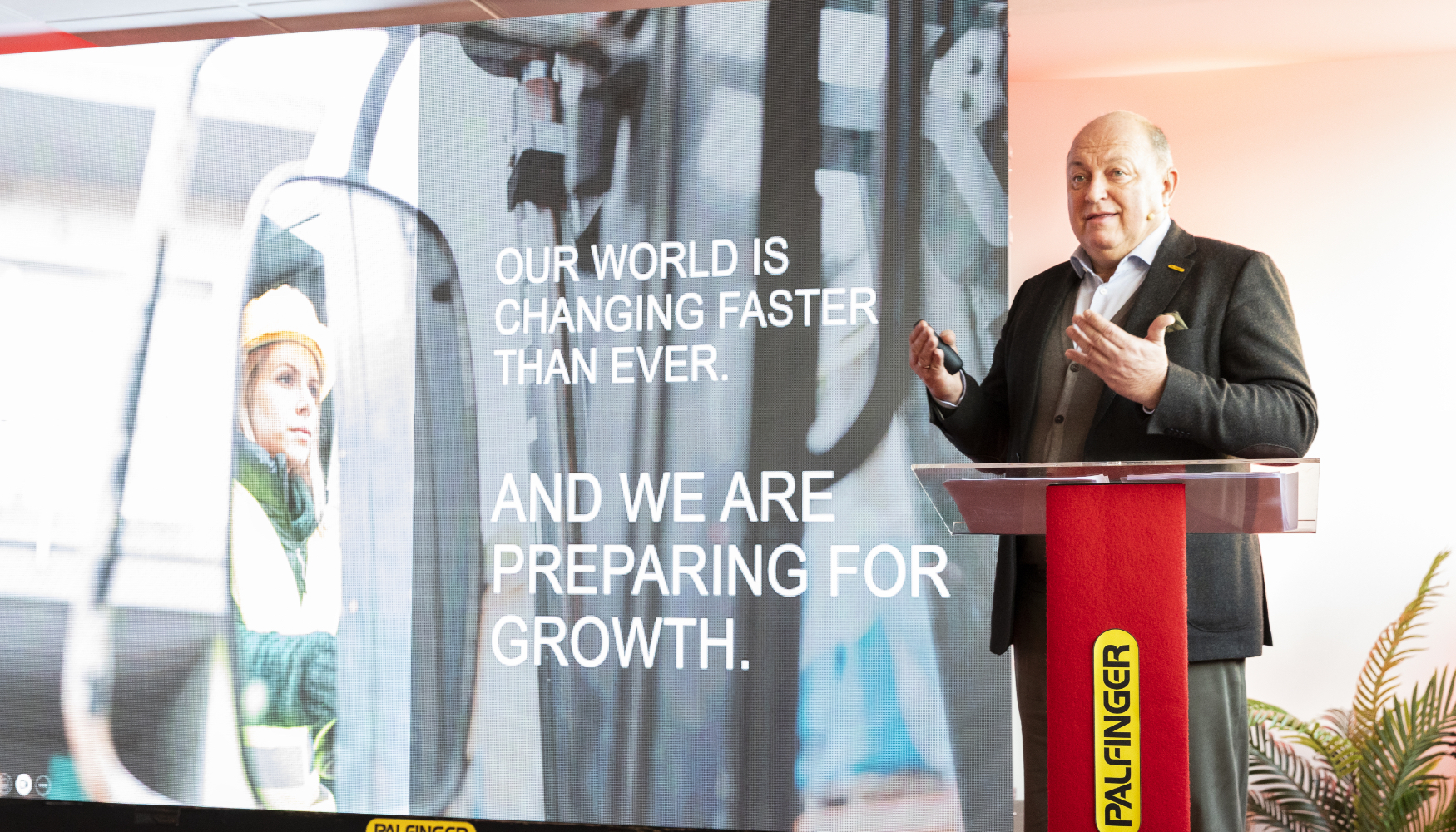 Andreas Klauser, CEO de Palfinger