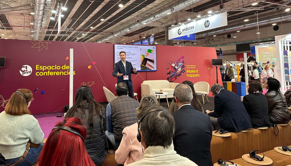 Rafael Alvari�o, durante su conferencia en C!Print Madrid 2026