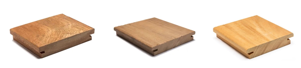 Para aplicaciones exteriores, contin�an siendo tendencia las tarimas de madera tropical, como Elondo (Tal�), Iroko o Grapia...