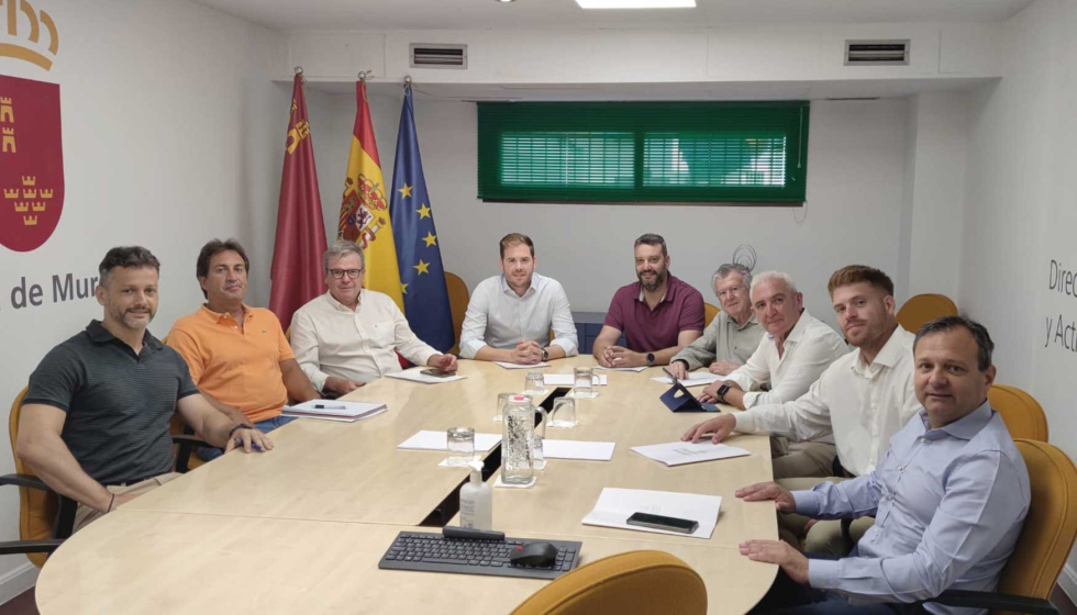 Reuni�n de Afipa con la Direcci�n General de la Regi�n de Murcia