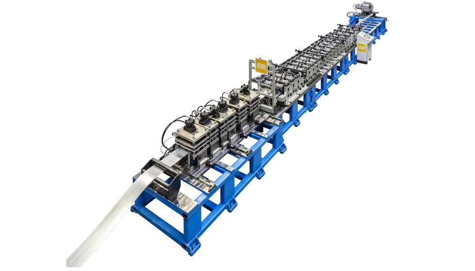 Perfiladora STAM para marcos de puerta