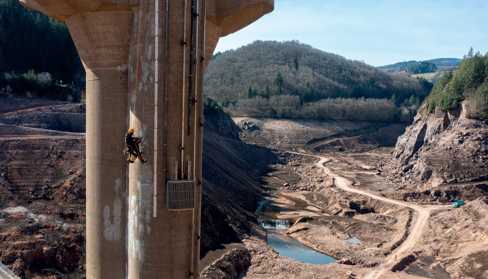 Moretton trabajos acrob�ticos (Roannaise de l�eau). Foto: Petzl Distribution - Vuedici.org (2025)