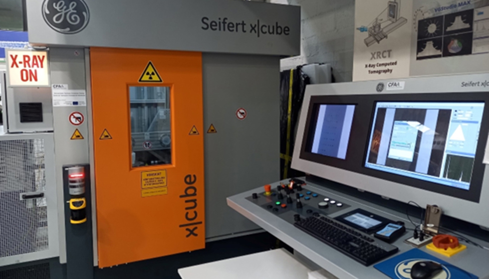 Figura 2: Equipo de rayos X para medici�n de geometr�as y discontinuidades internas